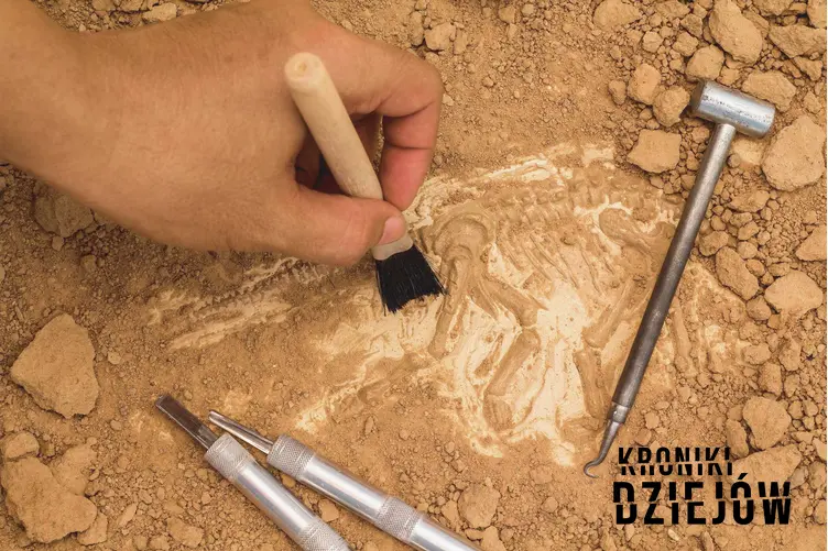 Archeolog pracujący w terenie, cenne artefakty, które zostały odkryte w czasie budowy dróg ekspresowych na terenie kraju