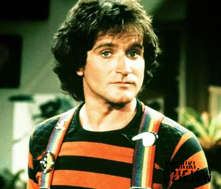 Młody aktor Robin Williams