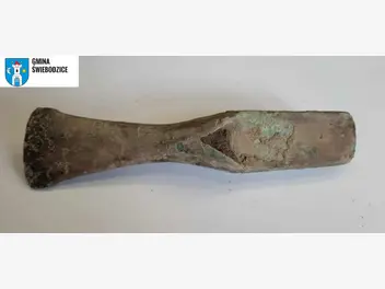 Ilustracja artykułu siekierka z epoki brązu odkryta przypadkiem w okolicach świebodzic