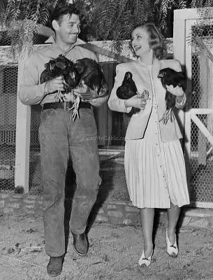 Clark Gable i Carole Lombard w Encino