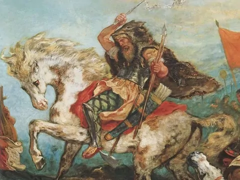 Śmierć Attyli władcy Hunów