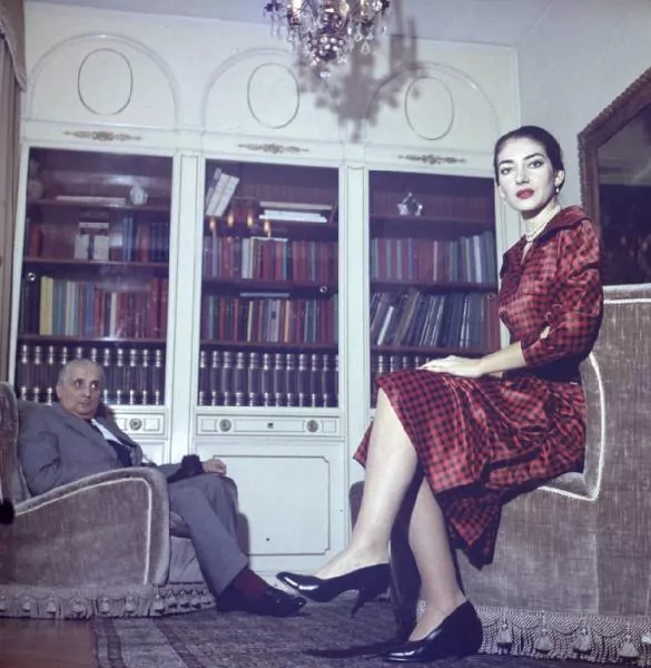 Maria Callas i Giovanni Meneghini