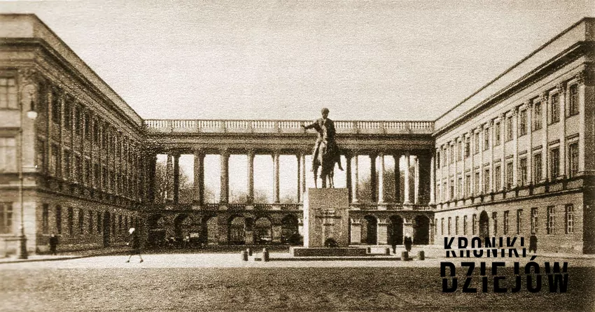 Pałac Saski w Warszawie 1930 rok, fot. domena publiczna Pałac Saski w Warszawie był jednym z największych i najważniejszych zabytków