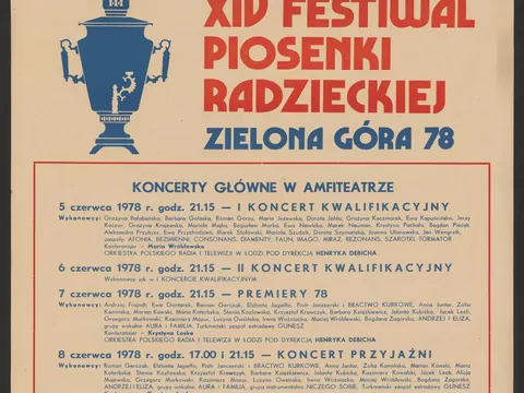 Rosyjskie samowary, polskie gwiazdy i partyjni tajniacy. Niezwykła historia Festiwalu Piosenki Radzieckiej w Zielonej Górze