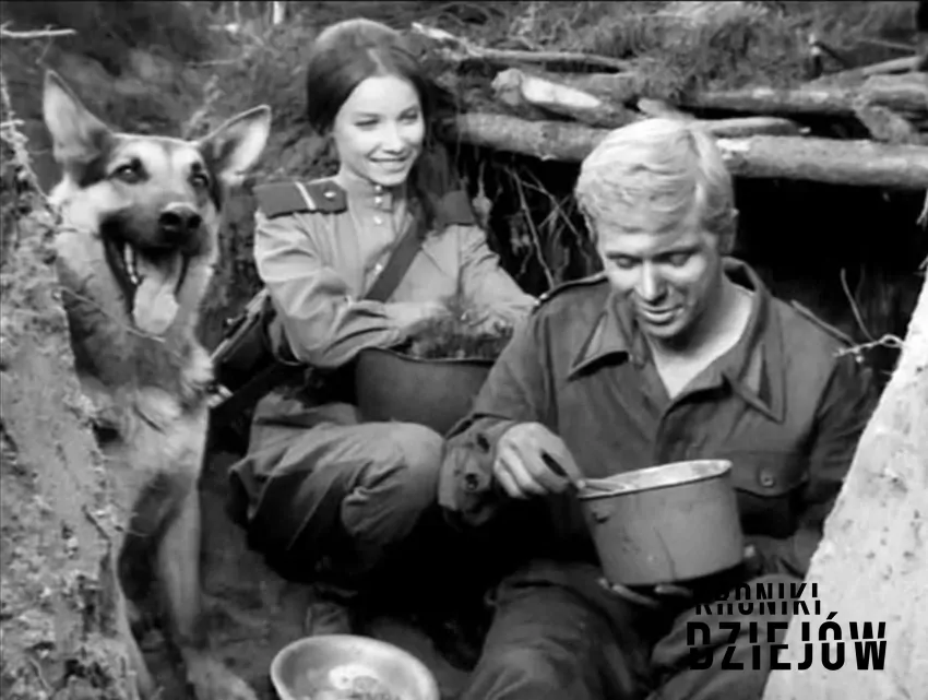 Kadr z "Czterech pancernych i psa"