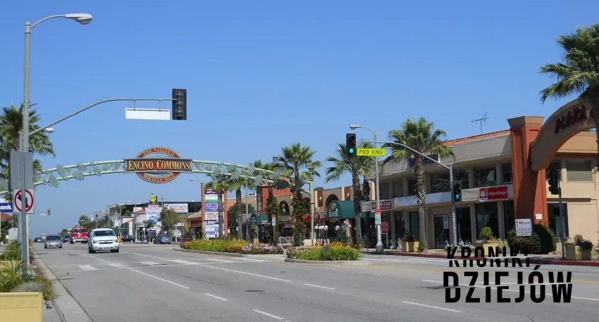 Wjazd do Encino Encino