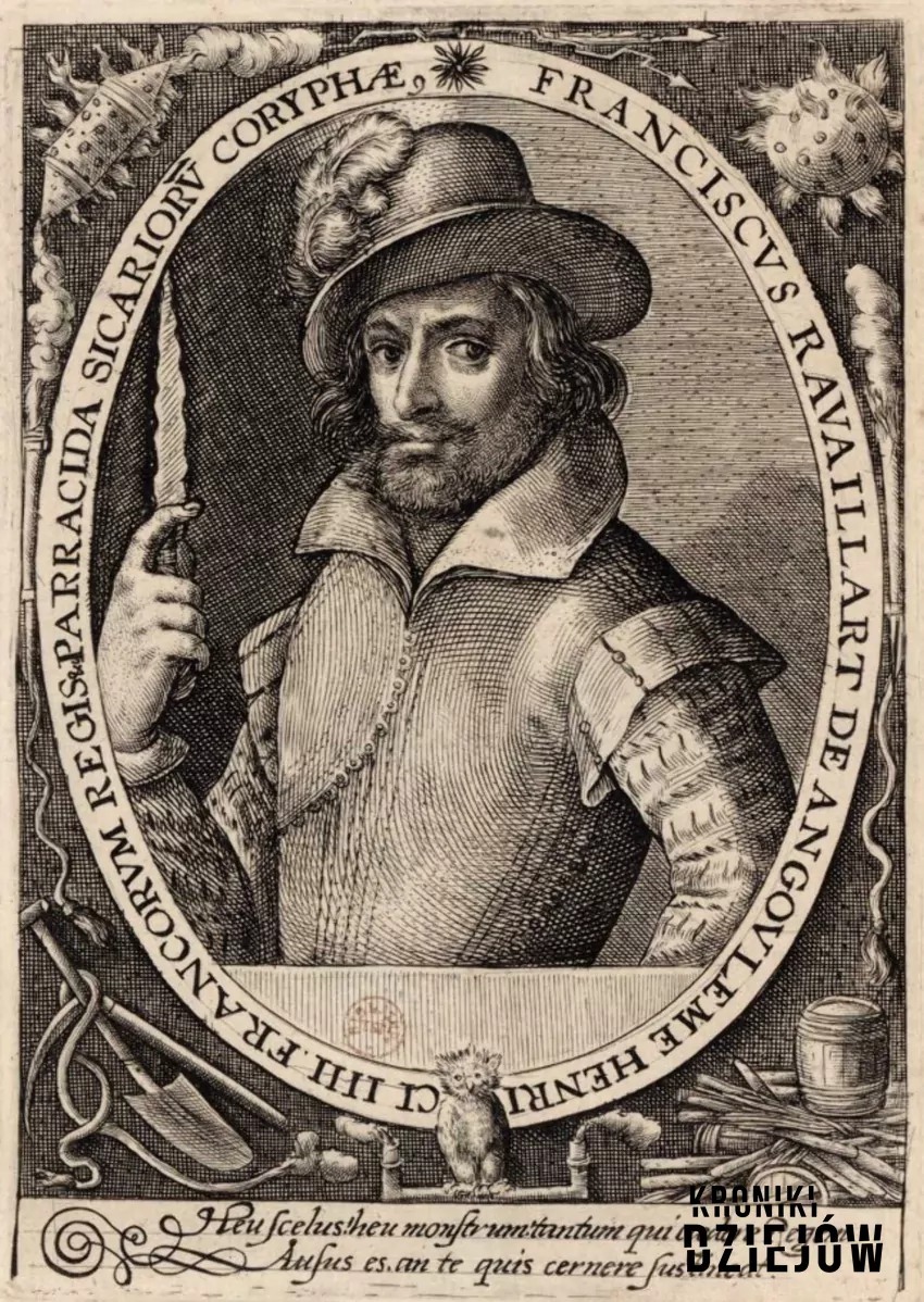 Francois Ravaillac, zabójca Henryka IV Królowie francji, którzy zostali zamordowani oraz historia królobójców, daty, skandale oraz przebieg wydarzeń