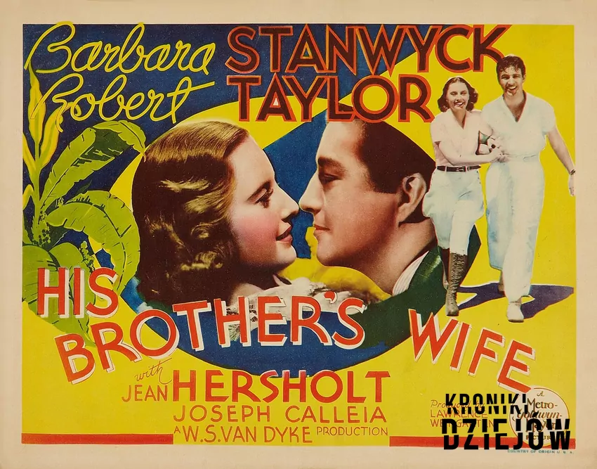 Plakat filmu "Bratowa" z 1936r.