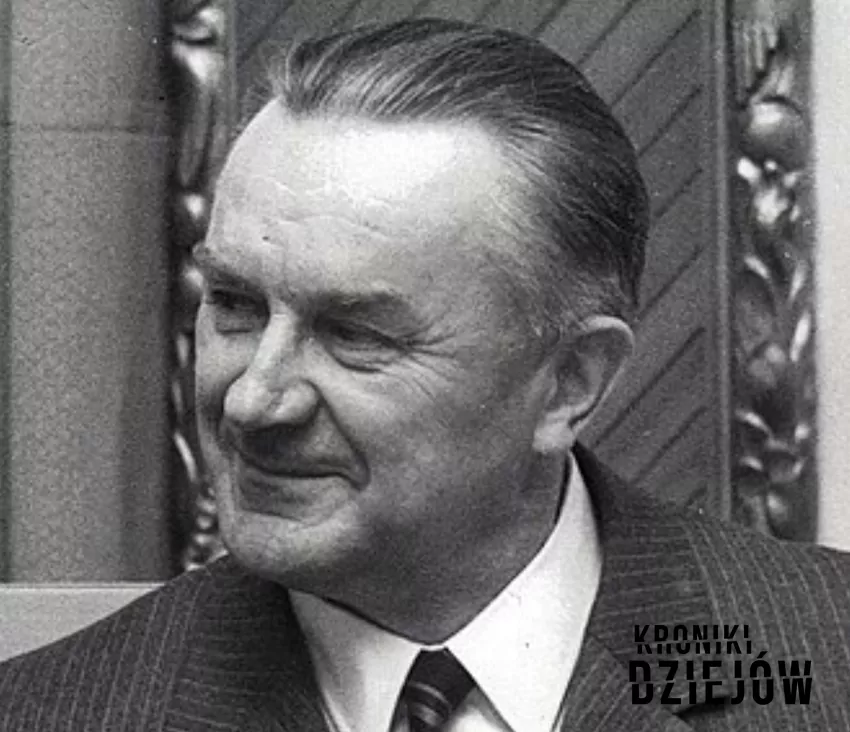 Piotr Jaroszewicz na zdjęciu