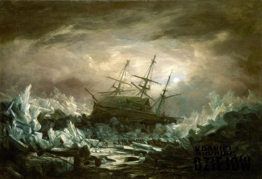 „Terror” w lecie 1837 roku, obraz Williama Smytha (ok. 1838)