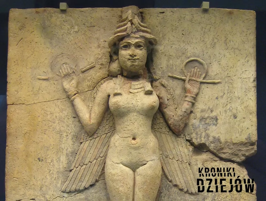 „Królowa nocy” – mezopotamski relief z Ur, interpretowany jako Lilit lub jedna z głównych bogiń płodności