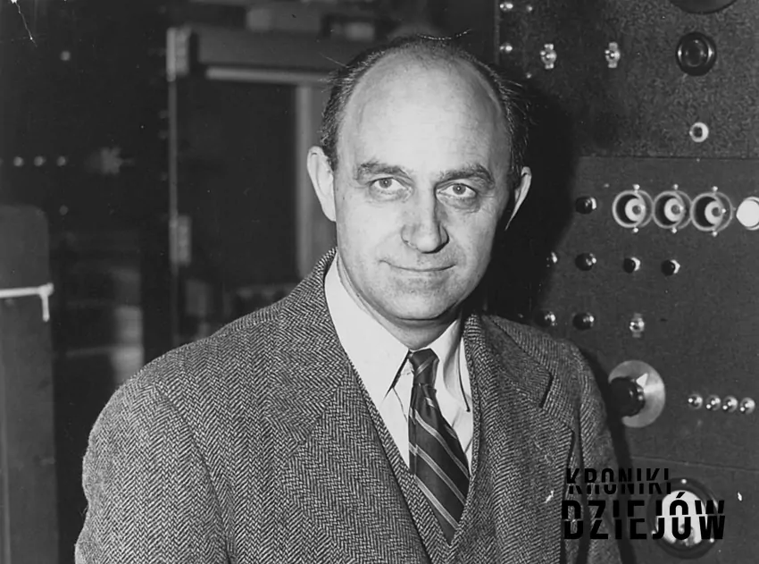 Enrico Fermi po otrzymaniu Nagrody Noba - fot. domena publiczna Enrico Fermi, Noblista z fizyki i jego życiorys, a także osiągnięcia, wykształcenie oraz najważniejsze informacje