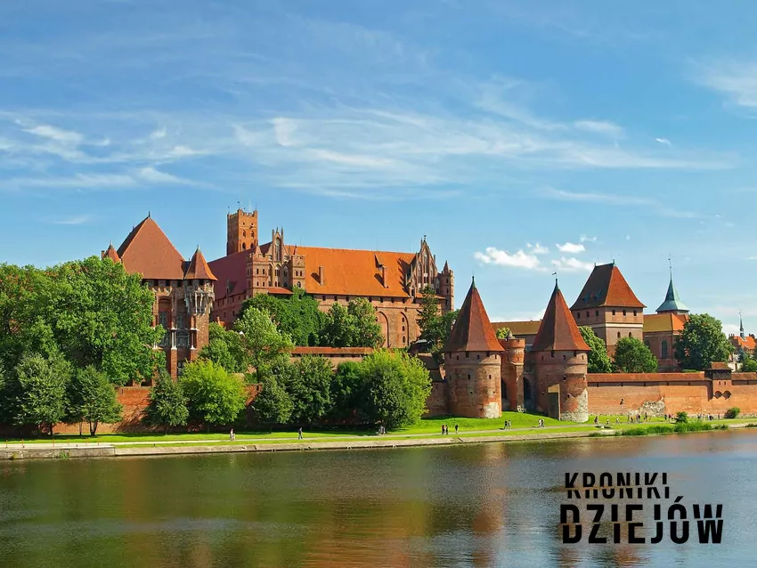 Zamek w Malborku, największy zachowany średniowieczny zamek w Europie Zamek w Malborku, czyli siedziba królów Polski i wojny oraz najazdy i bitwy o zamek w Malborku