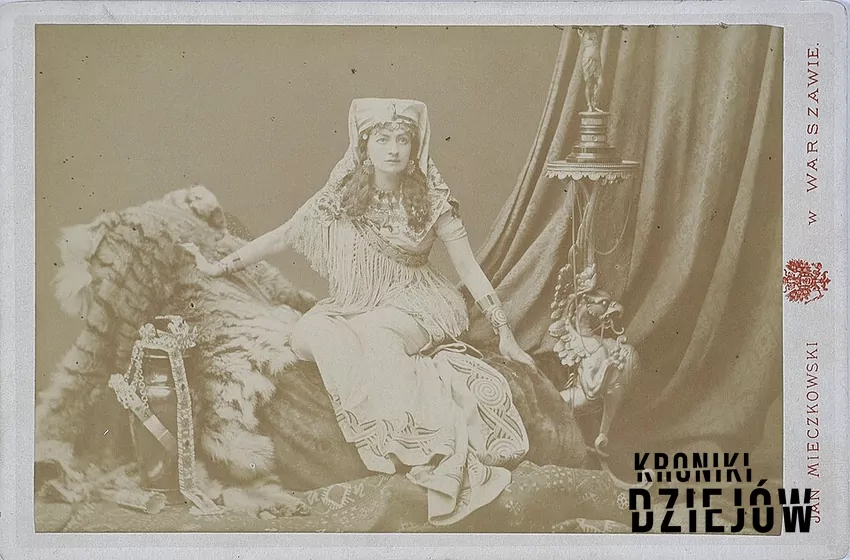 Helena Modrzejewska na fotografii Jana Mieczkowskiego (domena publiczna) Helena Modrzejewska