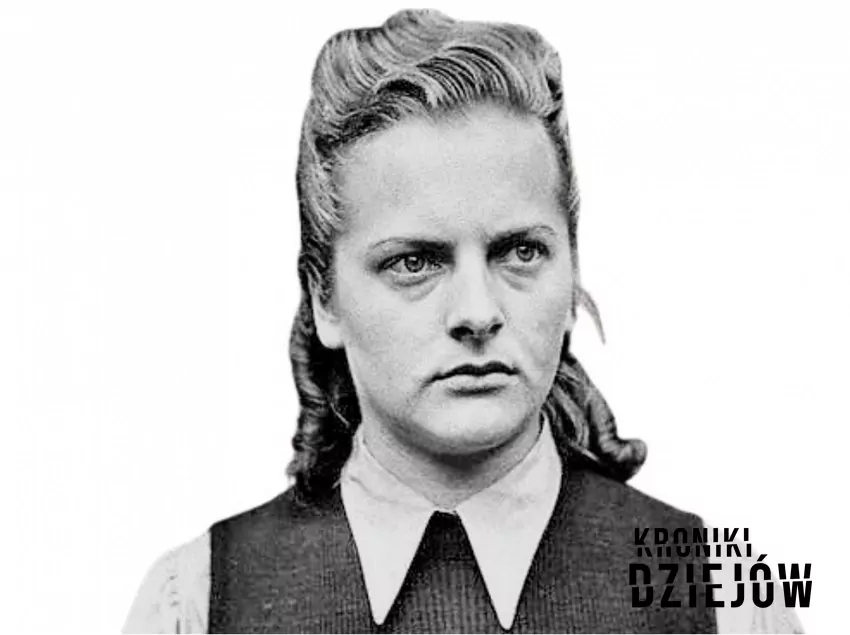 Zdjęcie Irmy Grese z 1945 roku - fot. domena publiczna Irma Grese, czyli Piękna Bestia, okrutna nadzorczyni obozu w Auschwitz