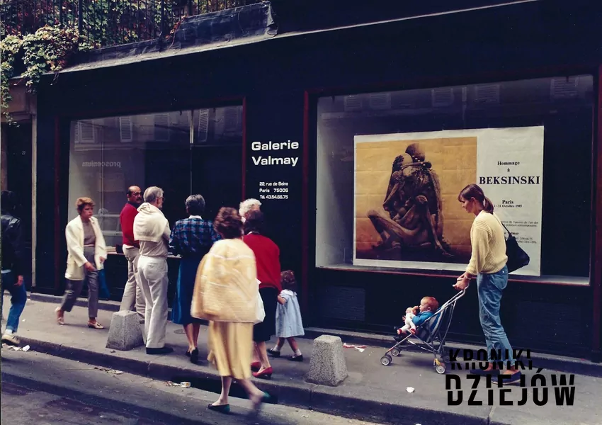 Wystawa Beksińskiego, Paryż 1985