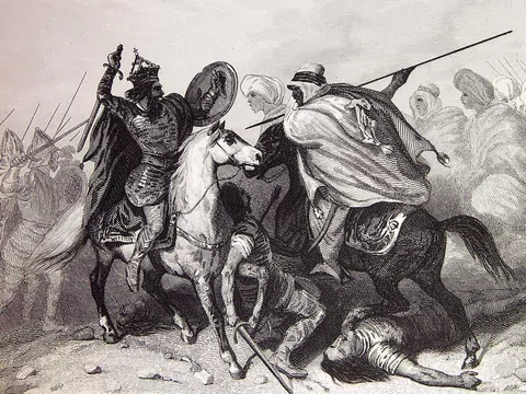 Muzułmanie w Hiszpanii: Podbój Wizygotów