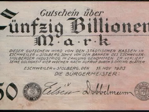 Inflacja a udar: Republika Weimarska