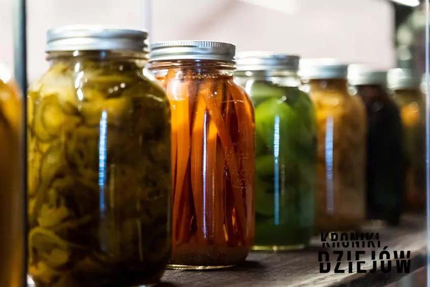 Słoiki z przetworami