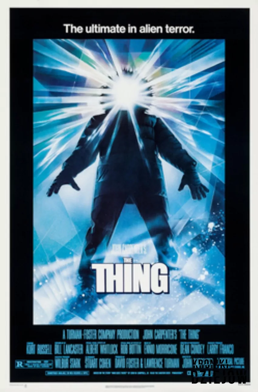 Plakat filmu "Coś" z 1982r.