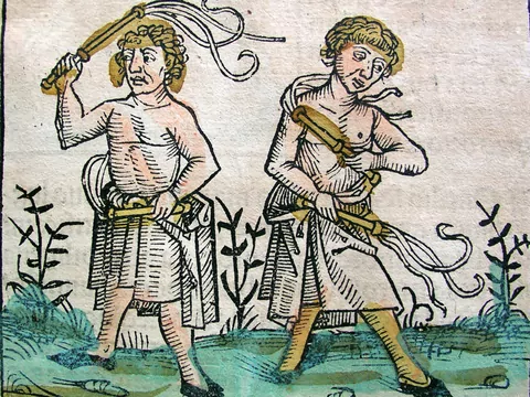 Biczowali się do krwi za grzechy swoje i innych. Kim byli flagelanci?