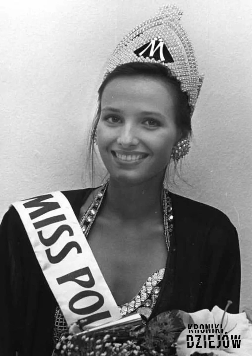 Agnieszka Kotlarska jako Miss Polski Agnieszka Kotlarska
