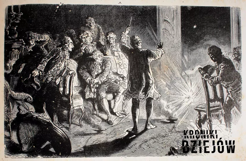 Cagliostro wywołujący ducha w Dreźnie (1882)