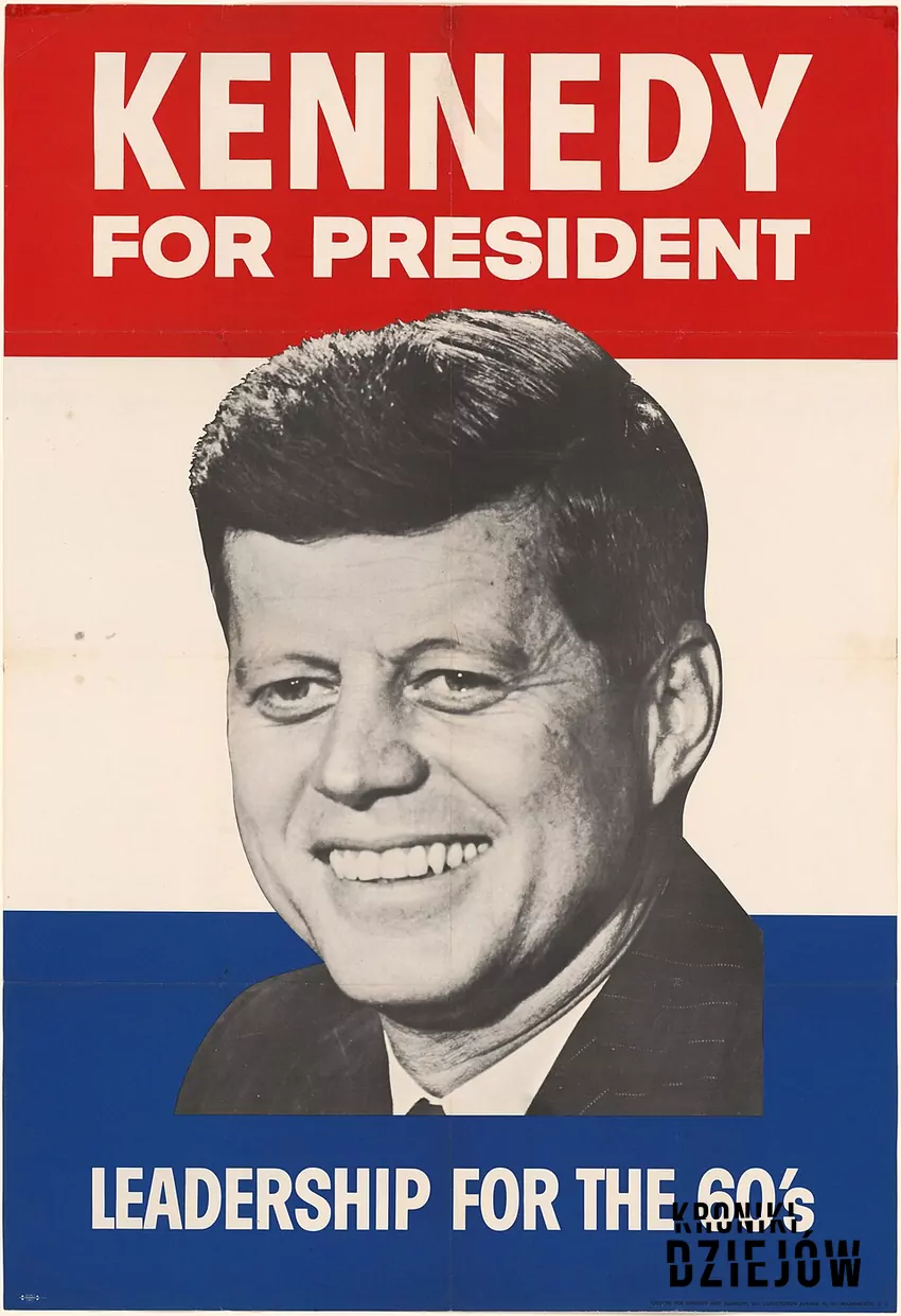 Plakat kampanii Kennedy'ego z 1960 roku Kennedy 1960