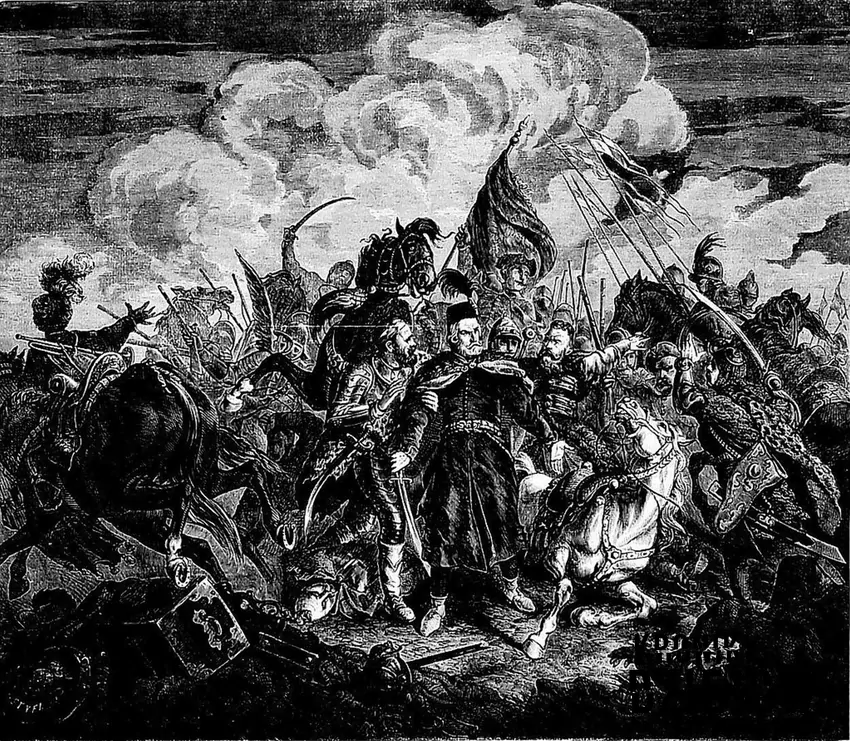 Bitwa pod Cecorą 1620. Obraz autorstwa Juliusza Kossaka – fot. domena publiczna Przebieg bitwy pod Cecorą, przyczyny, skutki oraz dowódcy i liczebność obu stron konfliktu