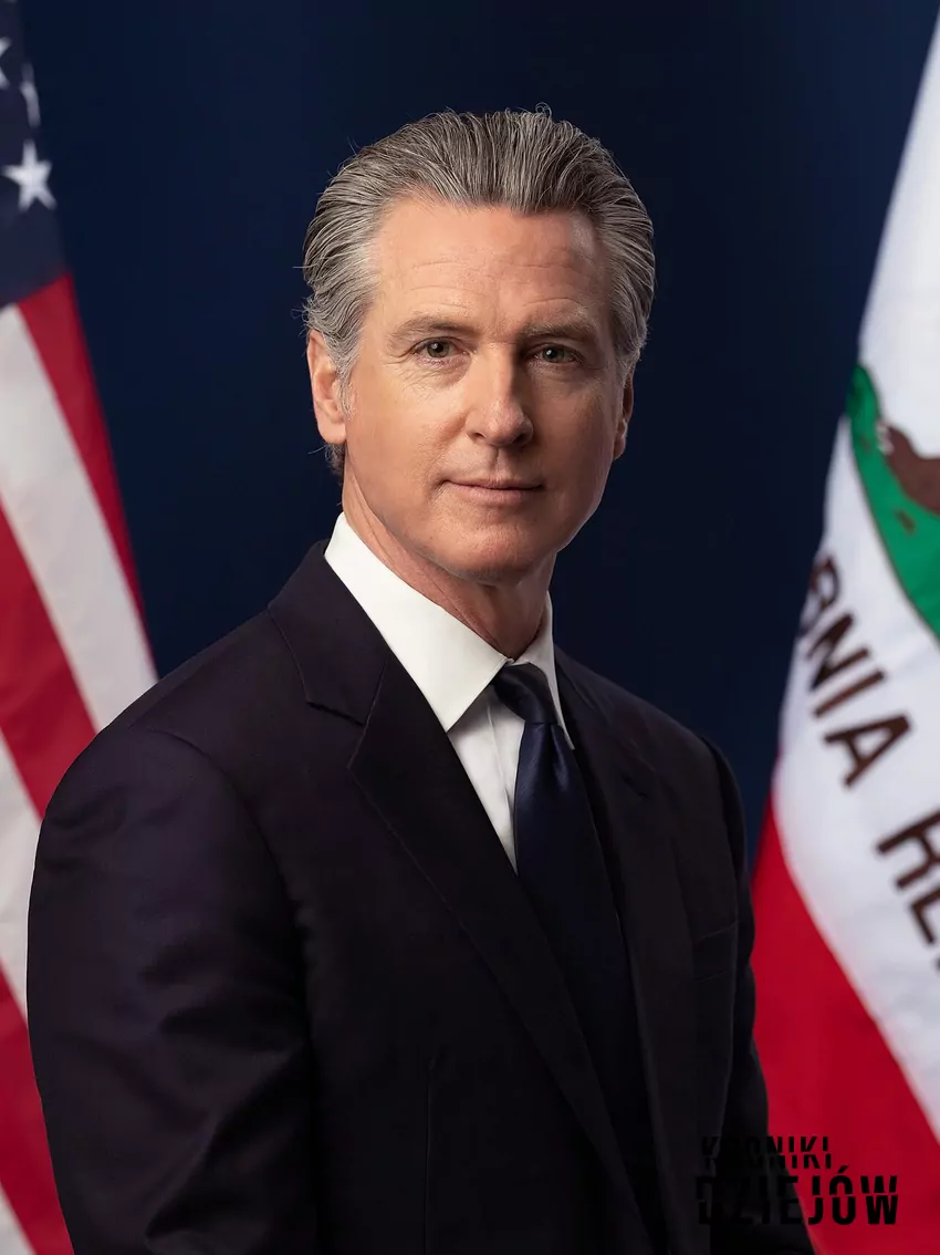 Gubernator Gavin Newsom - człowiek, który wstrzymał wykonywanie wyroków śmierci w Kalifornii Newsom