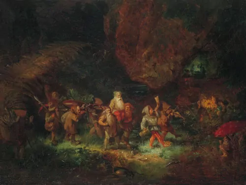 Krasnoludy jako humanoidalne postacie występujące w mitologii skandynawskiej i nordyckiej, niezwykłe istoty mitologii skandynawskiej
