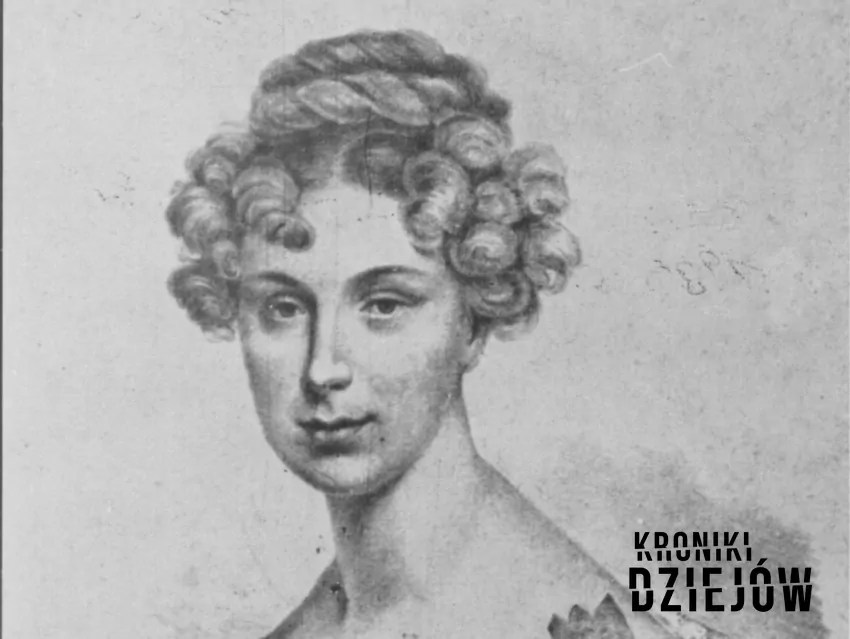 Joanna Grudzińska - portret szkicowany