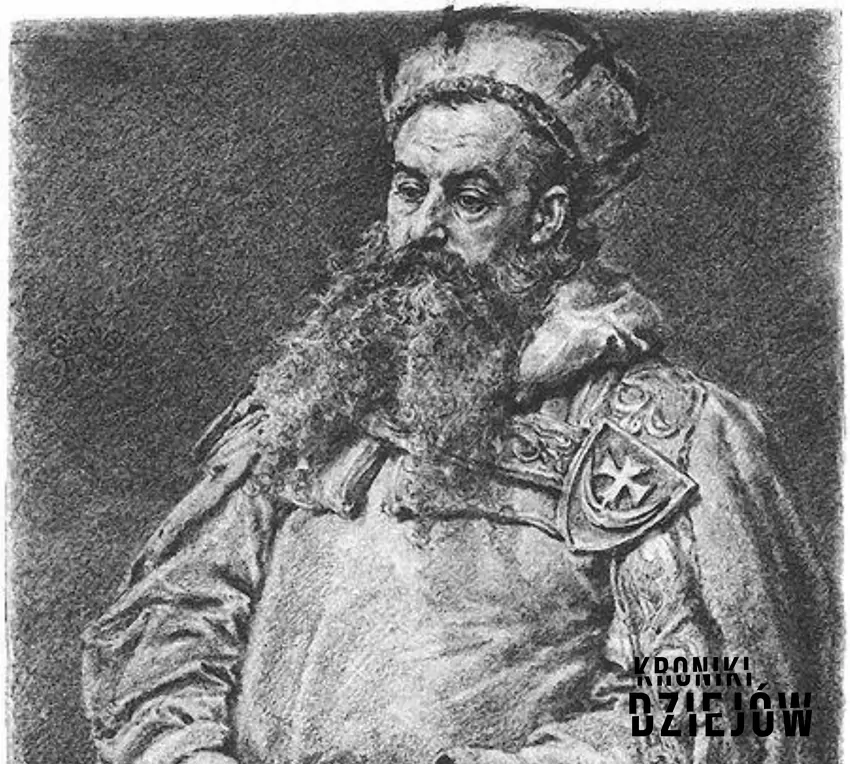 Henryk I Brodaty na rysunku z Poczet królów i książąt polskich Jana Długosza – fot. domena publiczna Henryk I Brodaty i jego życie, czyli historia, małżeństwo, rozsądna polityka oraz daty