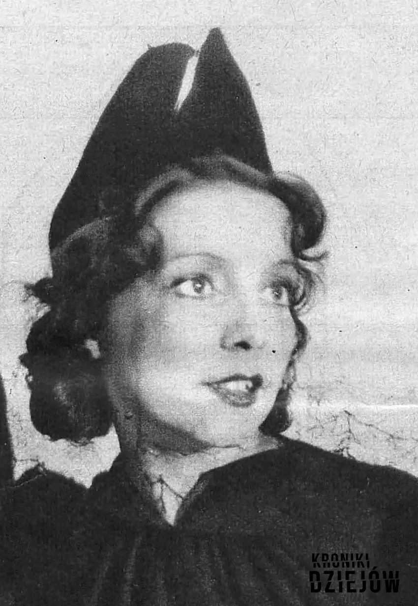 Barbara Ludwiżanka w 1938r.
