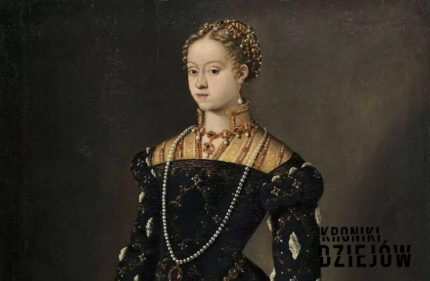 Nastoletnia Katarzyna Habsburżanka, trzecia żona Zygmunta Augusta, portret autorstwa Tycjana - fot. domena publiczna Żony Zygmunta Augusta oraz ich historia, czyli rola i znaczenie dla Polski, okoliczności śmierci oraz daty