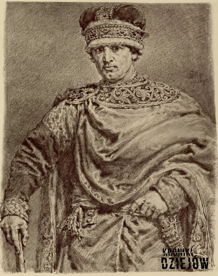 Władysław II Wygnaniec, rysunek Jana Matejki z cyklu "Poczet królów i książąt polskich", fot. domena publiczna/Wikipedia Władysław II Wygnaniec, rysunek Jana Matejki z cyklu "Poczet królów i książąt polskich"