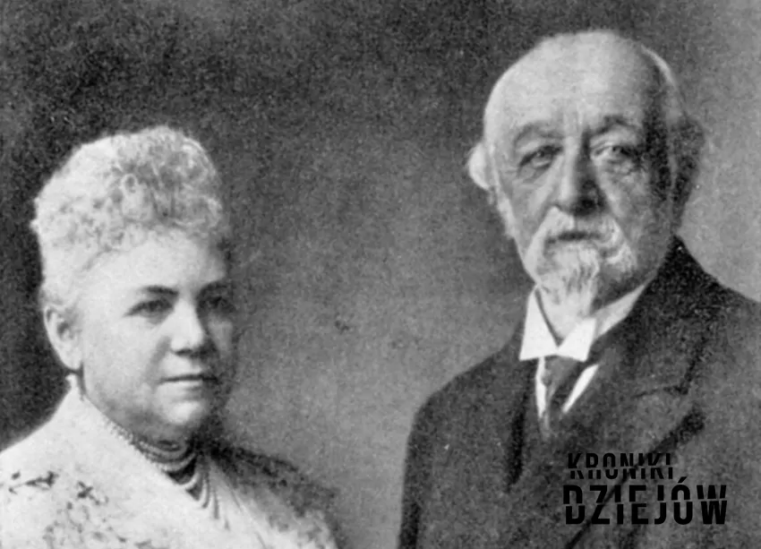 Joanna z mężem Hansem w 1908 roku, fot. domena publiczna/Wikipedia Joanna Gryzik z mężem