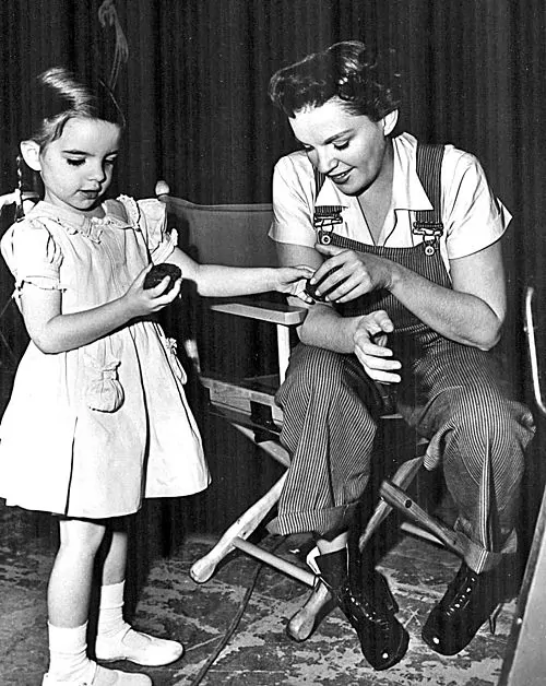 Judy z Lizą Judy Garland Liza Minnelli
