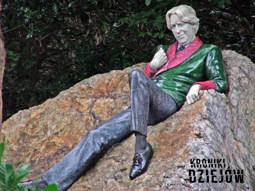 pomnik Oscara Wilde