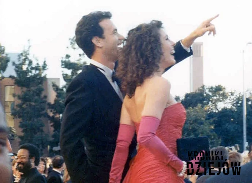 Tom i Rita w 1989 roku Tom Hanks, Rita Wilson