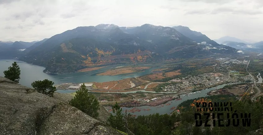 Widok na Squamish Squamish
