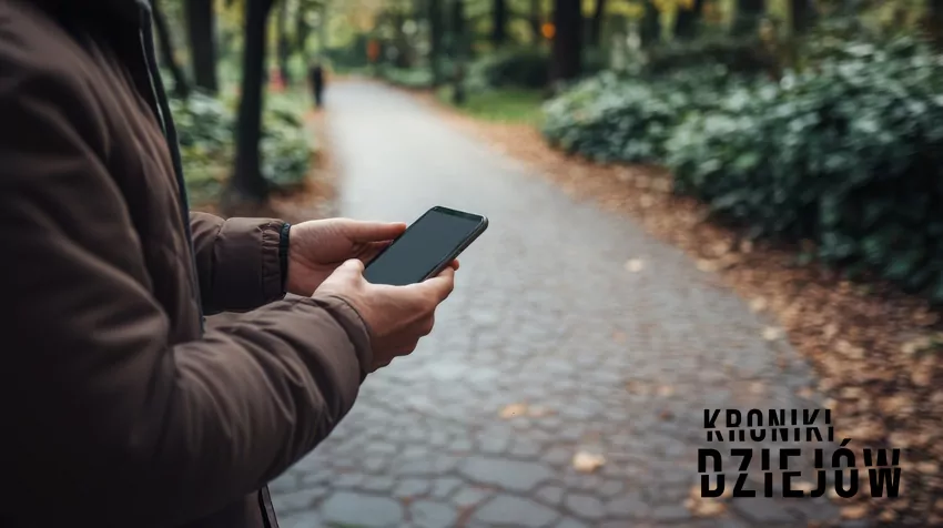 Kto wysyłał wiadomości z telefonu Anny? Dlaczego Allen kupił nowy aparat? człowiek z telefonem