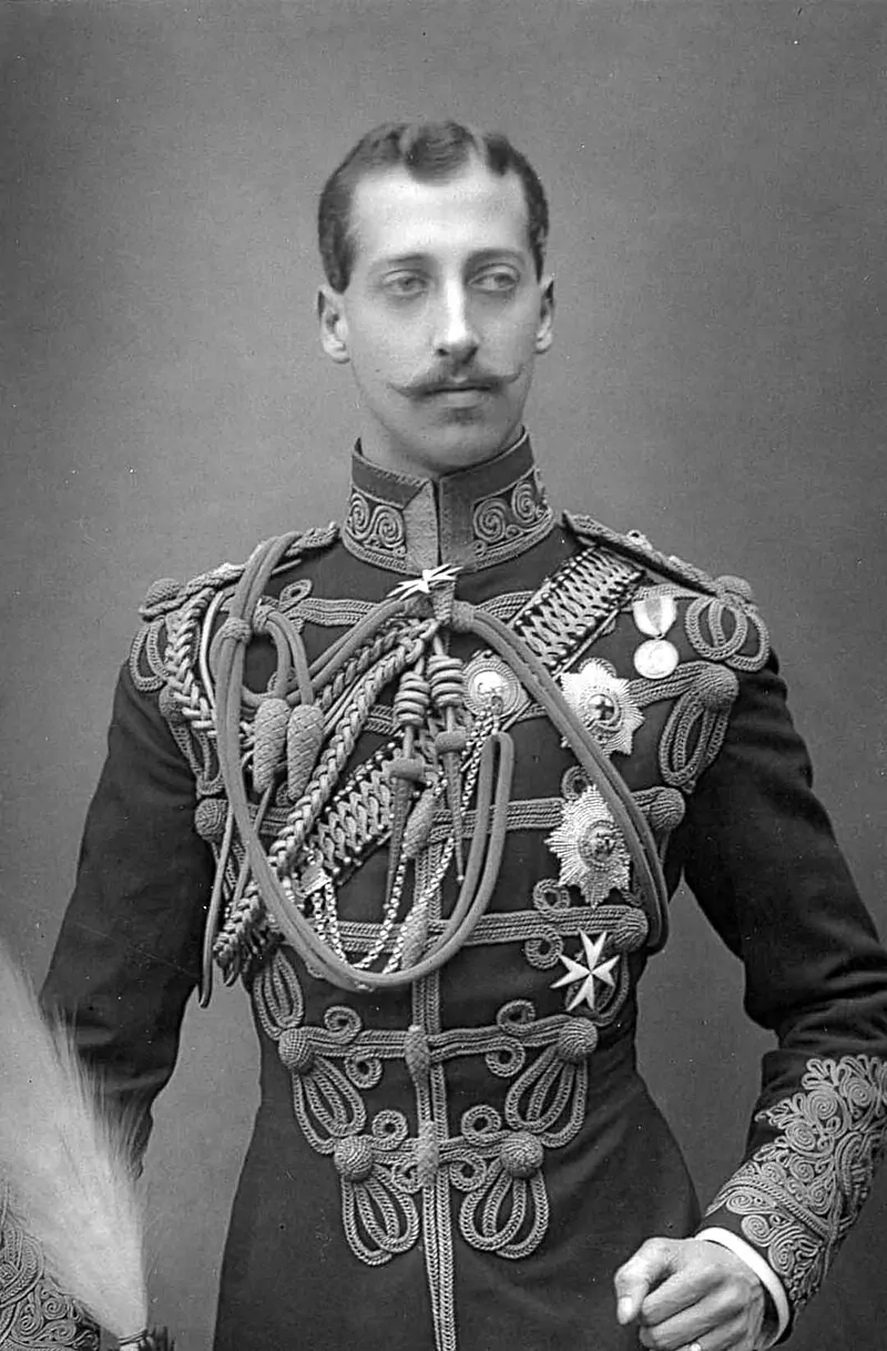 Portret księcia Alberta Victora z 1891 roku, domena publiczna Albert Victor 1891