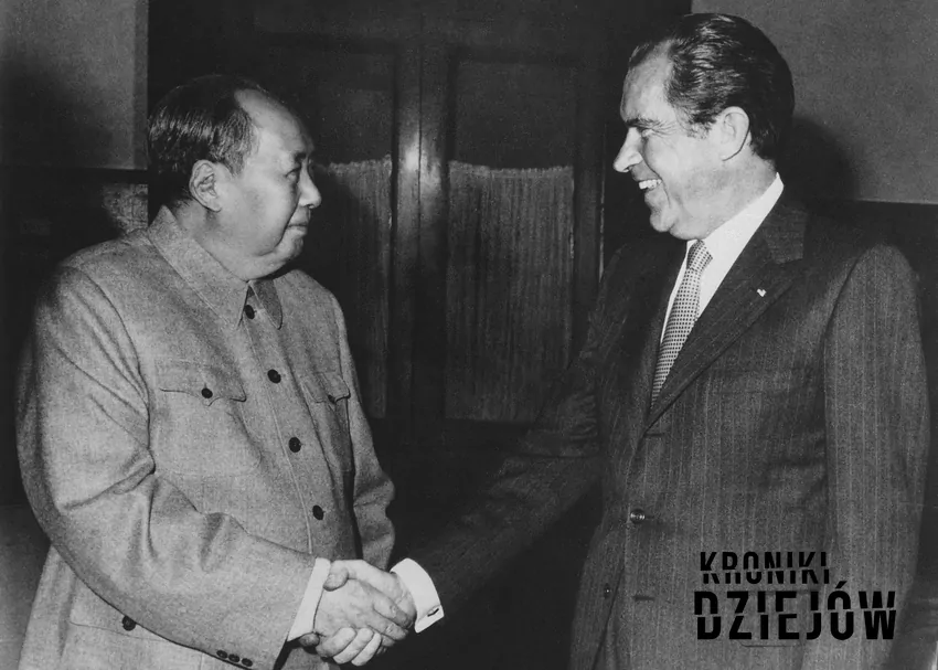 Richard Nixon i Mao Zedong (1972)