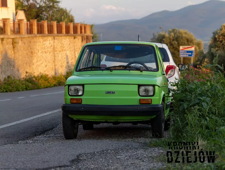 Fiat 126 wyprodukowany we Włoszech Zielony Fiat