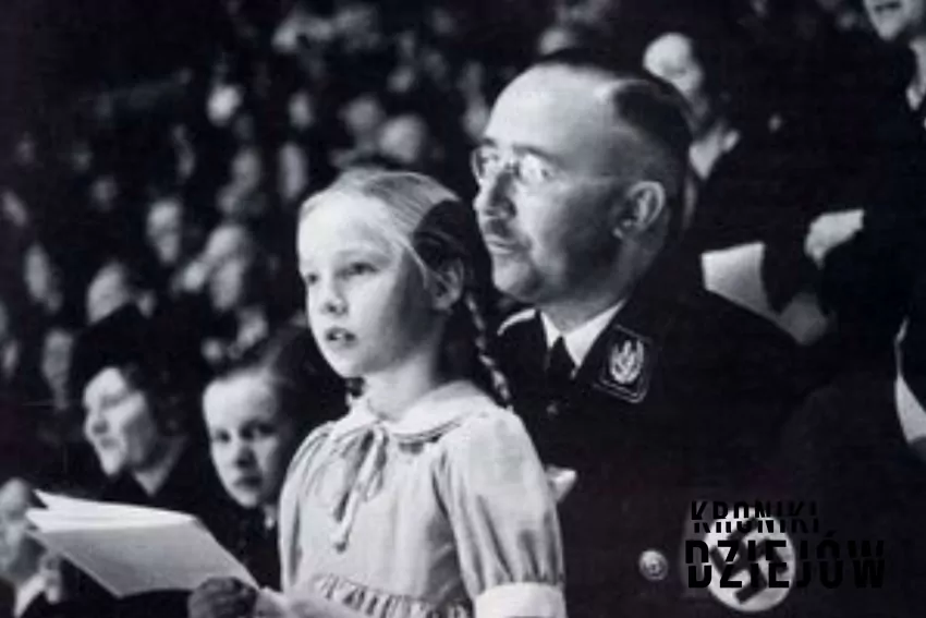 Gudrun i Himmler w 1935 roku
