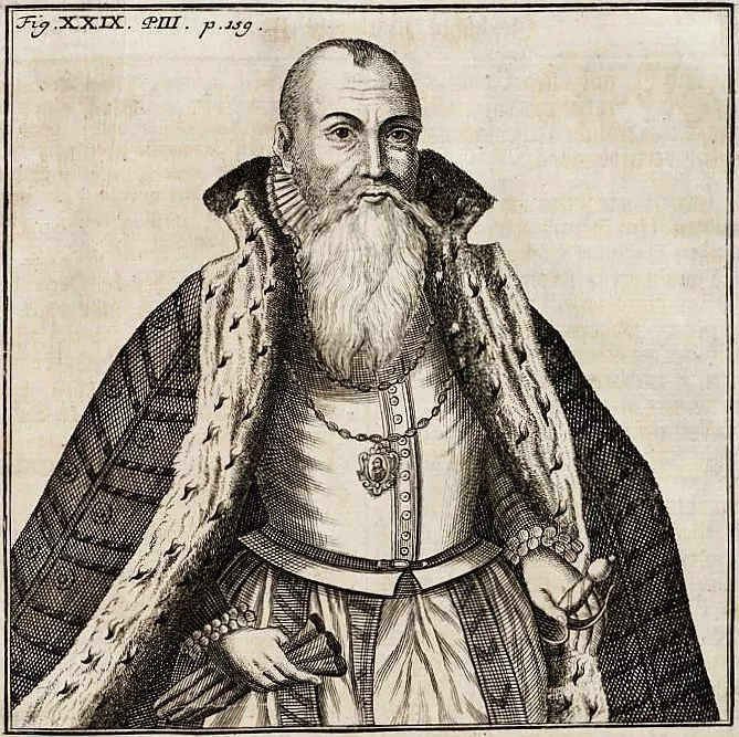 Portret Henryka XI Legnickiego z Rocznika Legnickiego Henryk XI Legnicki