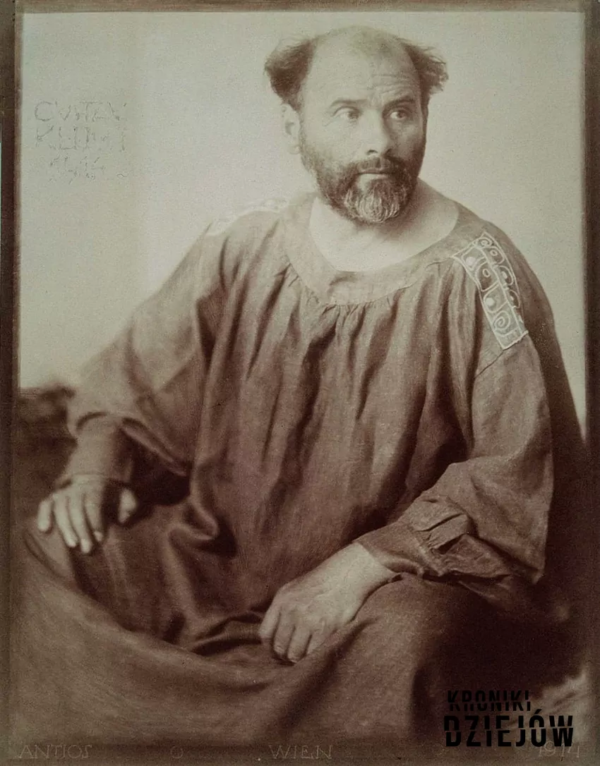 Zdjęcie Gustawa Klimta z 1914 roku 10 najbardziej cenionych malarzy na świecie