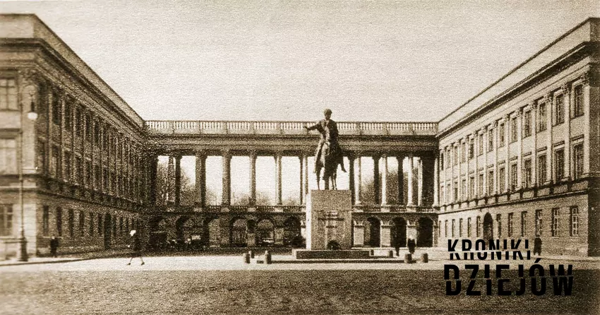 Pałac Saski w Warszawie w 1930 roku Polskie zabytki, których już nie ma, czyli zestawienie zabytków, które zostały zniszczone