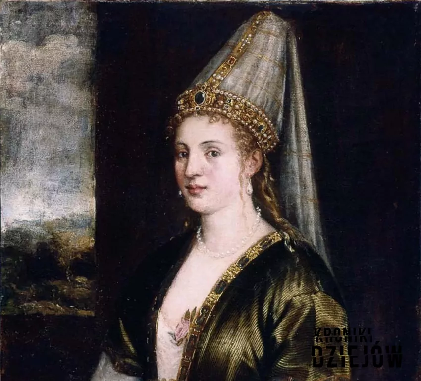 Fragment portretu Roksolany, prawdopodobnie autorstwa Tycjana, fot. domena publiczna/Wikipedia Portret Roksolany